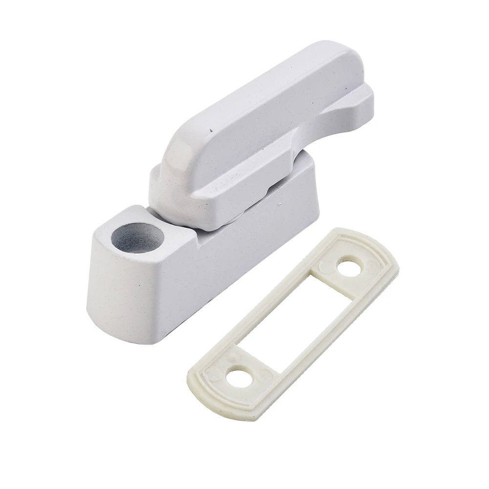 White Window Lock T-lock Aluminum Safety Handle Anti-theft For Latch Restrictor Office Home Plastic Convenient
White Window Lock T-lock Aluminum Safety Handle Anti-theft For Latch Restrictor Office Home Plastic Convenient