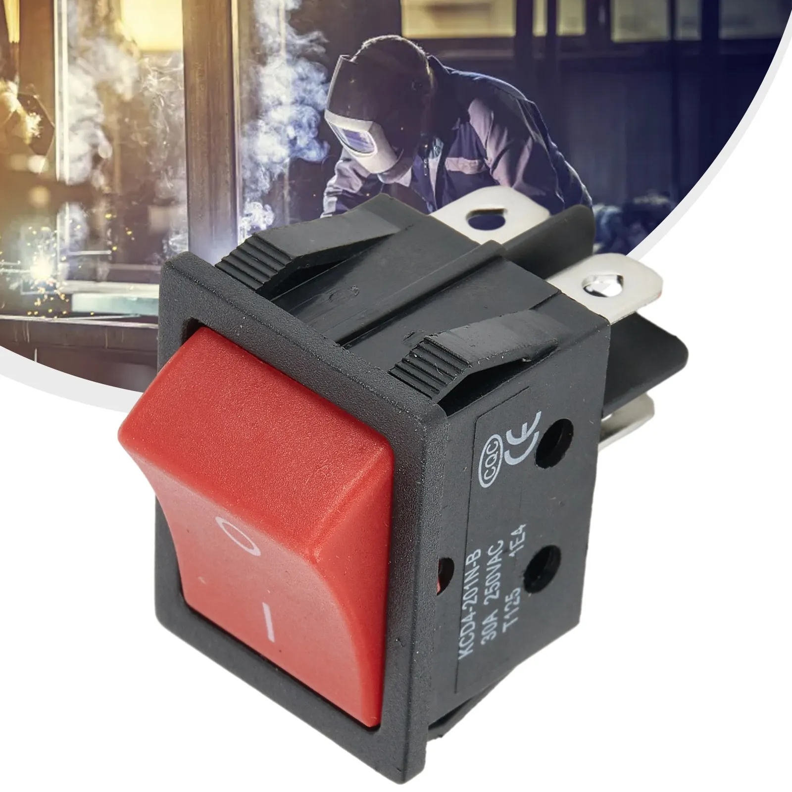 1PC Welding Machine Power Switch 30A 250VAC Electric Heater Switch 4Pin IP65 Insulated Shell 29*22mm Tool Parts
1PC Welding Machine Power Switch 30A 250VAC Electric Heater Switch 4Pin IP65 Insulated Shell 29*22mm Tool Parts