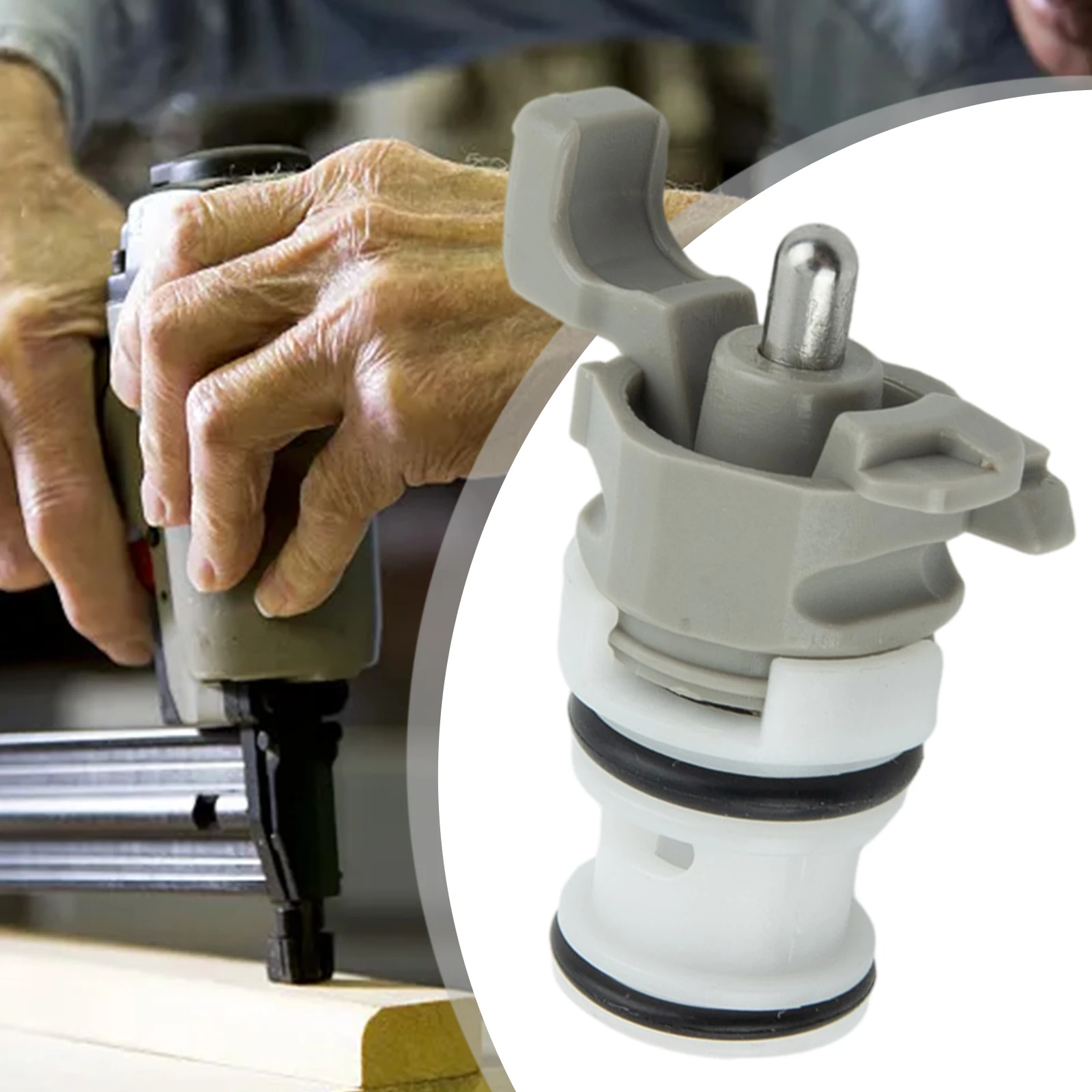 Trigger Valve Professional grade Trigger Valve Assembly Compatible with D51275N3 Nailer Type 3 & D51431S2 Stapler Type 2
Trigger Valve Professional grade Trigger Valve Assembly Compatible with D51275N3 Nailer Type 3 & D51431S2 Stapler Type 2