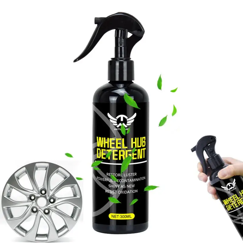 

Wheel Cleaner Spray 300ml Portable Rust Remover Metal Restorer Long-Lasting Anti Rust Inhibitor Rustout Instant Remover Car