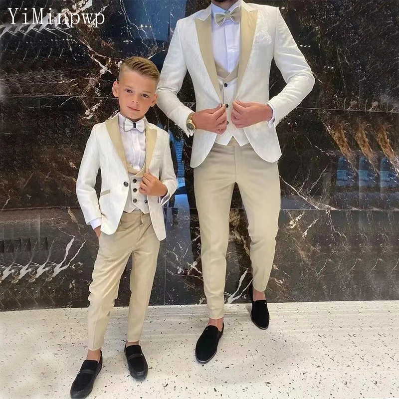 YiMinpwp Beige Wedding Suits for Men Peak Lapel One Button Blazer Sets Groom Tuxedos Costume Mariage 3 Piece Jacket+Vest+Pant
YiMinpwp Beige Wedding Suits for Men Peak Lapel One Button Blazer Sets Groom Tuxedos Costume Mariage 3 Piece Jacket+Vest+Pant