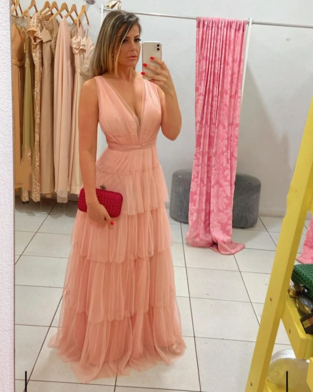 Fashionvane Deep V Neck Prom Dresses Long Floor Tulle Women Wear for Special Party Evening Gowns Sleeveless Robe De Soiree
Fashionvane Deep V Neck Prom Dresses Long Floor Tulle Women Wear for Special Party Evening Gowns Sleeveless Robe De Soiree