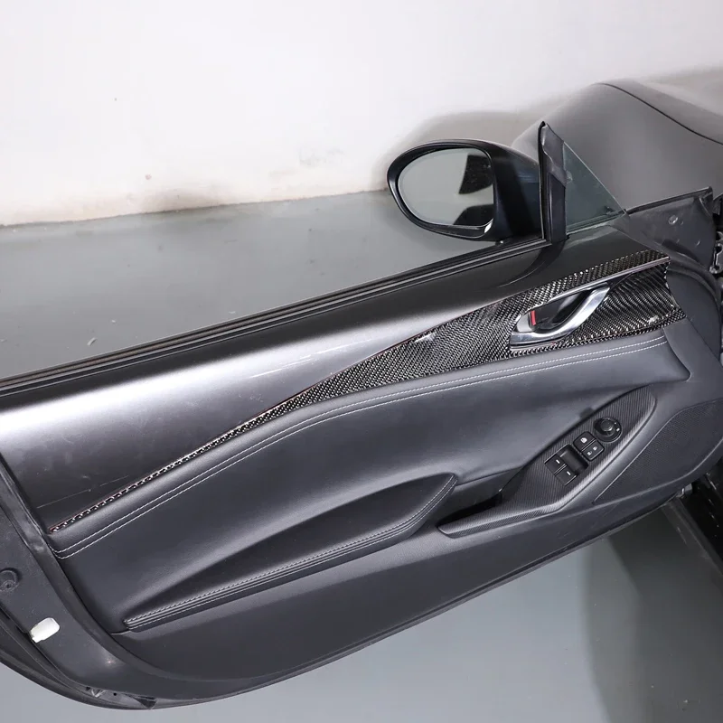 For Mazda MX-5 2016-2023 Soft Carbon Fiber Car Inner Door Handle Frame Cover Trim Sticker Car Accessories
For Mazda MX-5 2016-2023 Soft Carbon Fiber Car Inner Door Handle Frame Cover Trim Sticker Car Accessories