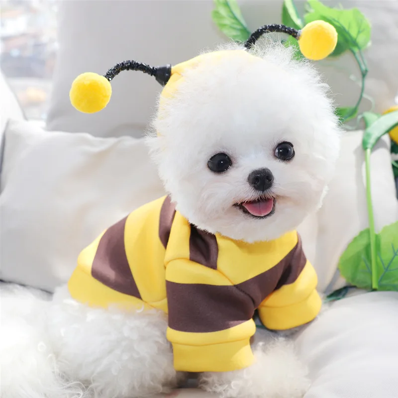 

Pet Clothing Puppy Dog Clothes Teddy Chenery Bichon Frise Pomeranian Poodle Small Puppy Fall and Winter Clothes Cat Cat Pet Fall