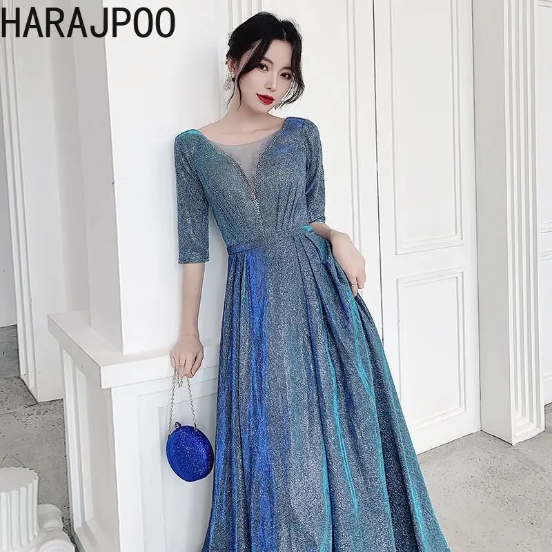 Вечернее платье Harajpoo с изображением сказочного звездного неба, новинка 2024, банкетное, элегантное, темпераментное, приталенное, длинное, сказочное женское платье
Вечернее платье Harajpoo с изображением сказочного звездного неба, новинка 2024, банкетное, элегантное, темпераментное, приталенное, длинное, сказочное женское платье