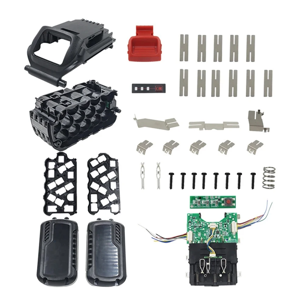 DCB609 Li-ion Battery Plastic Case PCB Charging Protection Circuit Board For Dewalts 20V 60V DCB612 Lithium Tool Box Shell
DCB609 Li-ion Battery Plastic Case PCB Charging Protection Circuit Board For Dewalts 20V 60V DCB612 Lithium Tool Box Shell