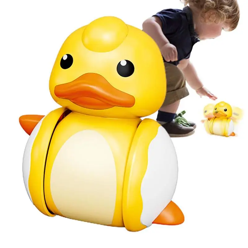 

Duck Wobbler Toy Duck Bathtub Toy Push Toy Tumblers Bath Toy Tumblers Toy Early Education Puzzle Slide Toy Animal Toy Boy Girl