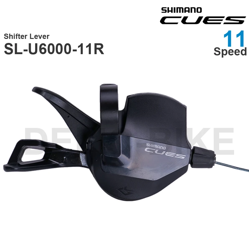 SHIMANO CUES U6000 RAPIDFIRE PLUS Shifter SL-U6000-11R Clamp Band 11-speed Original Parts 
SHIMANO CUES U6000 RAPIDFIRE PLUS Shifter SL-U6000-11R Clamp Band 11-speed Original Parts