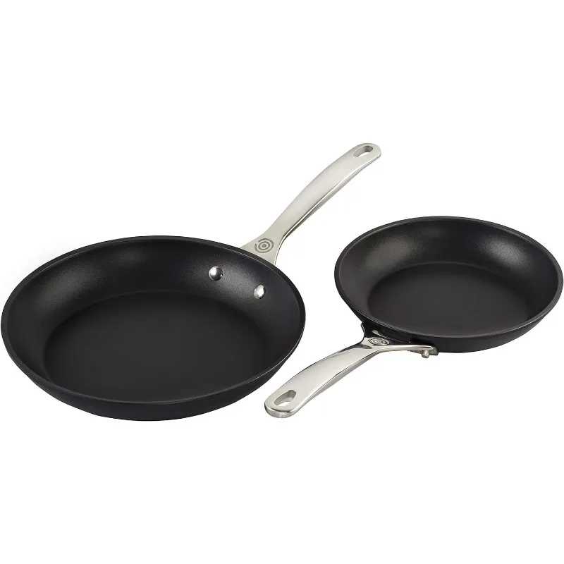 

Toughened Nonstick PRO Cookware Set, 2 pc. (8" & 10" Fry Pan),Gray