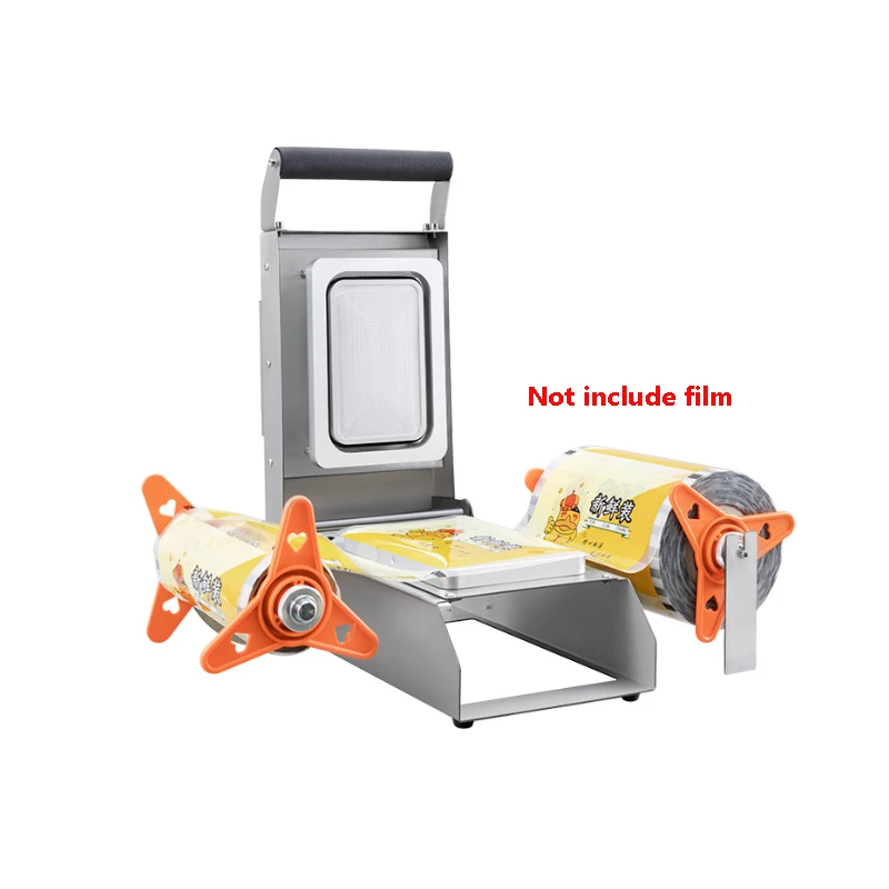 Машина для запечатывания пищевых контейнеров, ручной Упаковщик лотков для еды, для сохранения свежести продуктов 
Машина для запечатывания пищевых контейнеров, ручной Упаковщик лотков для еды, для сохранения свежести продуктов
