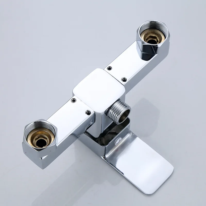 Bathroom Shower Faucet System Hot and Cold Water Mixer Single Lever Handle Smooth Water Flow Less Water Consumption
Bathroom Shower Faucet System Hot and Cold Water Mixer Single Lever Handle Smooth Water Flow Less Water Consumption