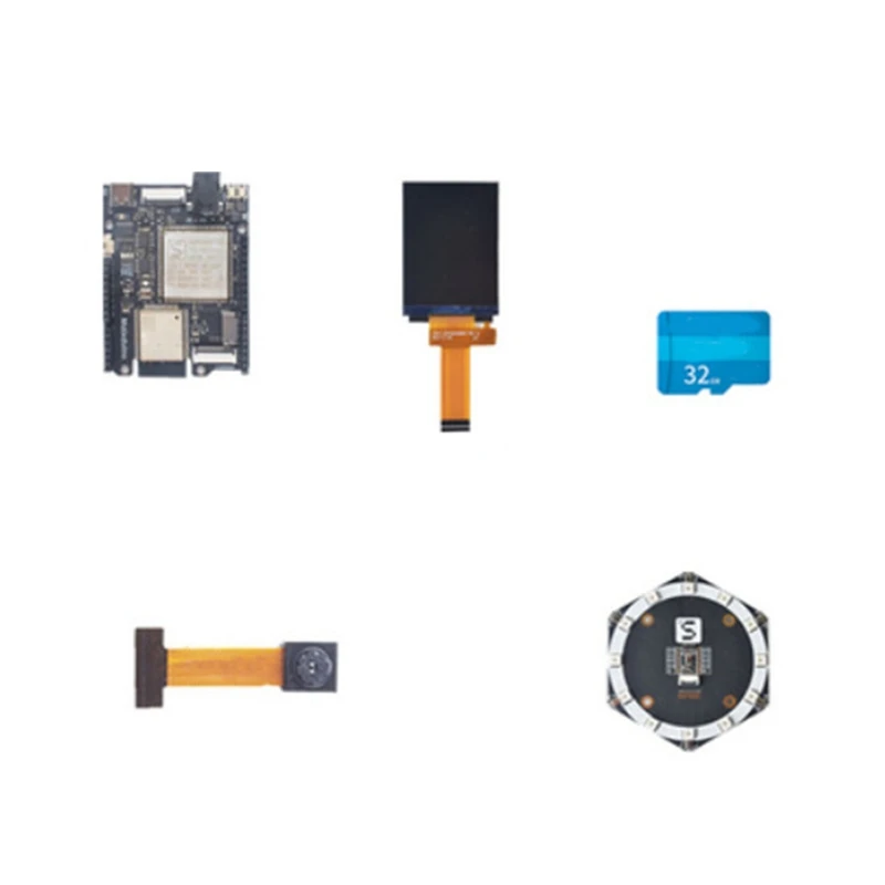 Для Maix Duino K210 RISC-V AI + LOT ESP32 AI макетная плата + экран 2,4 дюйма + TF-карта 32 ГБ + камера G4.4 + микрофон
Для Maix Duino K210 RISC-V AI + LOT ESP32 AI макетная плата + экран 2,4 дюйма + TF-карта 32 ГБ + камера G4.4 + микрофон