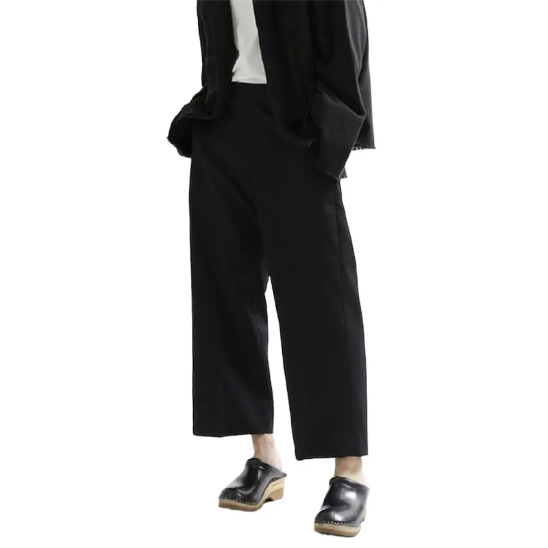 Men's casual pants nine-point pants loose slightly wide-leg pants simple and classic
Men's casual pants nine-point pants loose slightly wide-leg pants simple and classic