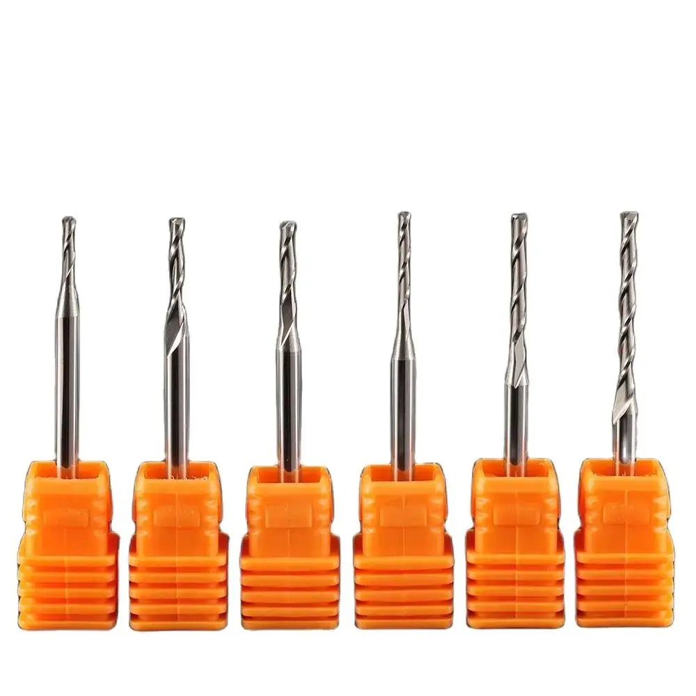 Weitol 5A 3.175 mm small diameter two flutes milling cutter spiral cutter head cnc cutting bits for wood 
Weitol 5A 3.175 mm small diameter two flutes milling cutter spiral cutter head cnc cutting bits for wood