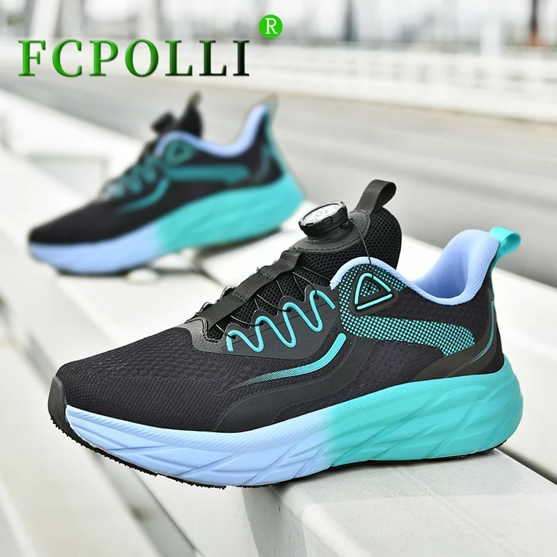 

Professional Run Sport Shoe Couples Quick Lacing Running Shoes For Men Women Walking Jogging Shoe Unisex Soft Gym Shoes Boy