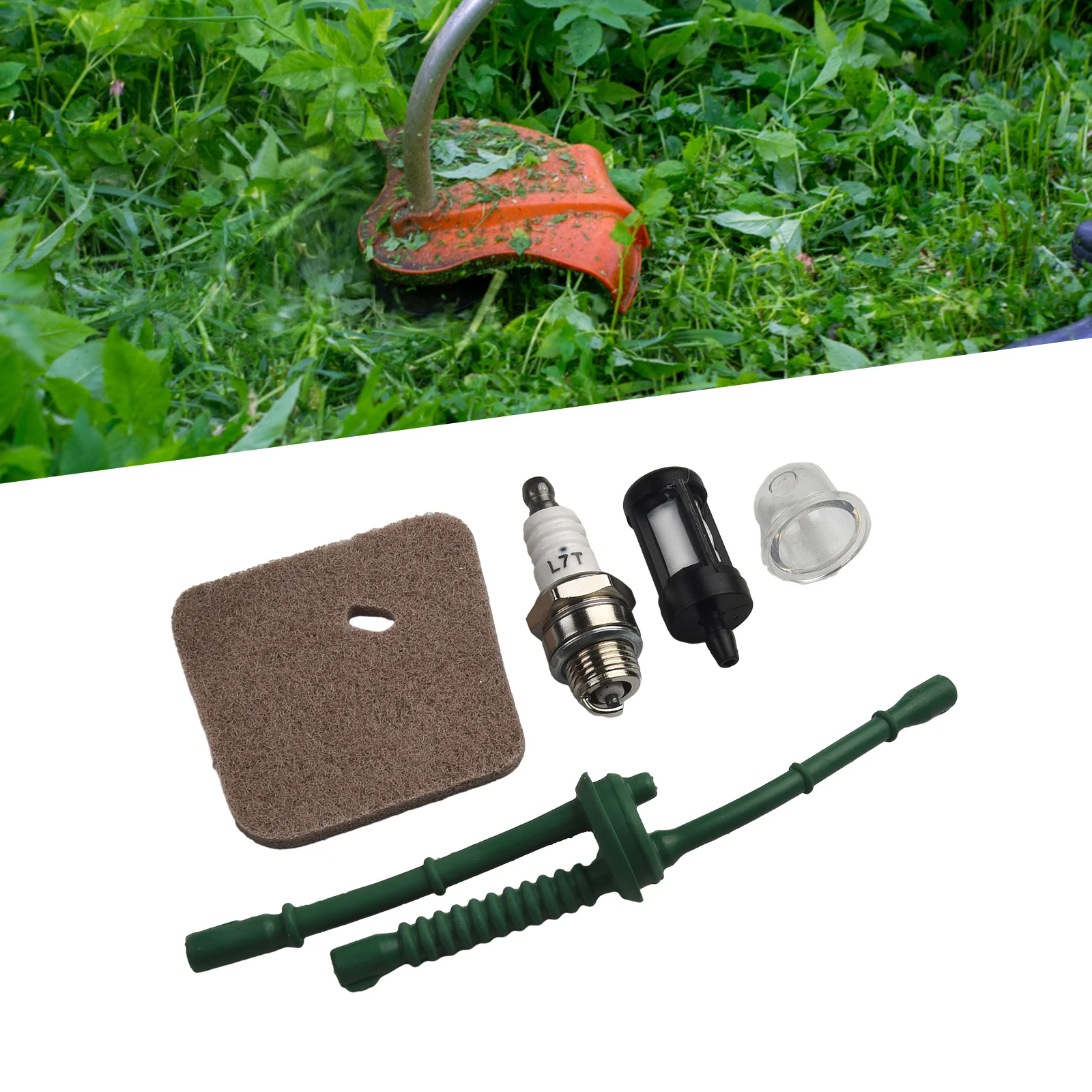 Practical Brand New Filter Air Fuel Filter Fuel Pipe Kit Popular Portable Primer Bulb Replacement Set Spark Plug
Practical Brand New Filter Air Fuel Filter Fuel Pipe Kit Popular Portable Primer Bulb Replacement Set Spark Plug