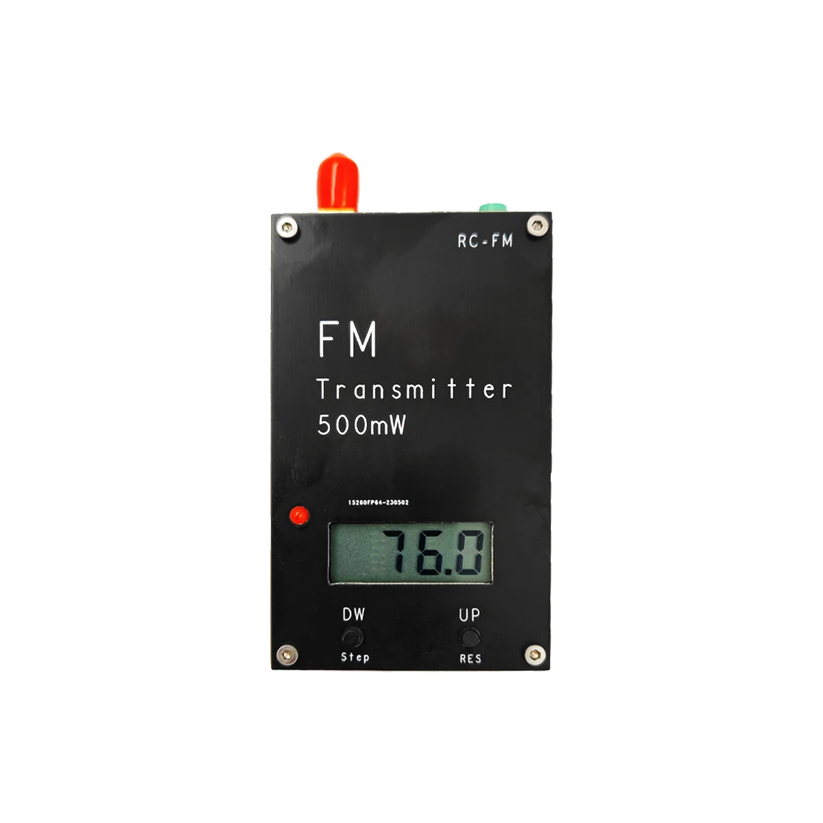 2000M 0.5W FM Transmitter Stereo Digital LED display Frequency 88M-108MHz FOR Campus Radio DSP Radio broadcast Station Receiver
2000M 0.5W FM Transmitter Stereo Digital LED display Frequency 88M-108MHz FOR Campus Radio DSP Radio broadcast Station Receiver