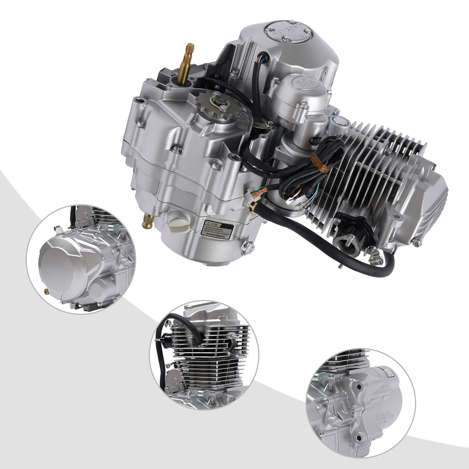 Vertical Engine 200CC/250CC 4-Stroke Motor Single Cylinder 14hp Air Cooling Engine for ATV Motorcycles
Vertical Engine 200CC/250CC 4-Stroke Motor Single Cylinder 14hp Air Cooling Engine for ATV Motorcycles