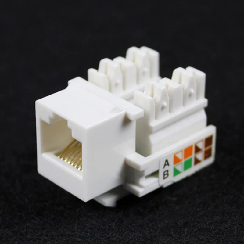 10pcs Cat5E 8P8C LAN Network Ethernet Punch Down Keystone Socket Jack Ethernet Cable Information Socket Computer Outlet
10pcs Cat5E 8P8C LAN Network Ethernet Punch Down Keystone Socket Jack Ethernet Cable Information Socket Computer Outlet