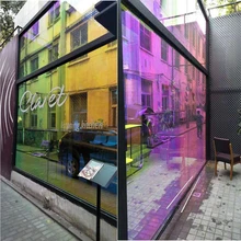 Mul-size Chameleon Window Film Colorful Window Tint for Home Office Rainbow Color Glass Vinyl Self Adhesive Stained Glass Films
Mul-size Chameleon Window Film Colorful Window Tint for Home Office Rainbow Color Glass Vinyl Self Adhesive Stained Glass Films