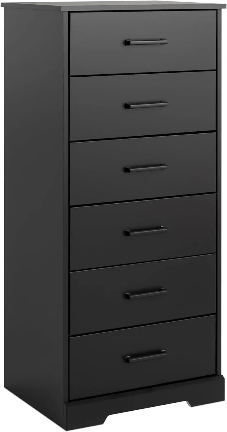 Prepac Dresser for Bedroom, Chest 6 Drawers, 18.5" D x 23.75" W x 51.5" H, Rustic Black
Prepac Dresser for Bedroom, Chest 6 Drawers, 18.5" D x 23.75" W x 51.5" H, Rustic Black