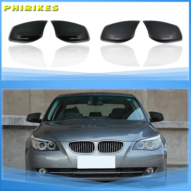 Carbon Fiber Reversing Mirror Rearview Mirror Cover Caps for BMW 5 Series E60 E61 E63 E64 2004-2008
Carbon Fiber Reversing Mirror Rearview Mirror Cover Caps for BMW 5 Series E60 E61 E63 E64 2004-2008