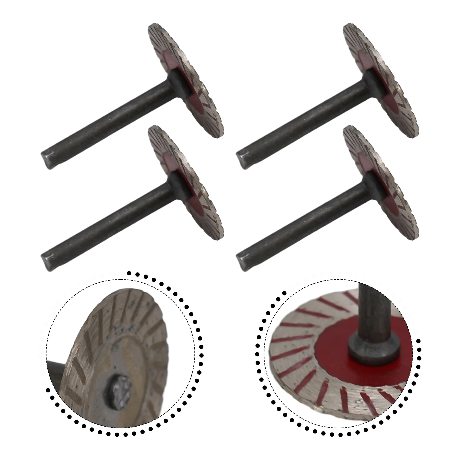 4PCS 6mm Shank Circular Saw Blades Wood Metal Stone Cutting Blade Discs With Mandrel Rotary Diamond Turbo Disc Granite Marble
4PCS 6mm Shank Circular Saw Blades Wood Metal Stone Cutting Blade Discs With Mandrel Rotary Diamond Turbo Disc Granite Marble