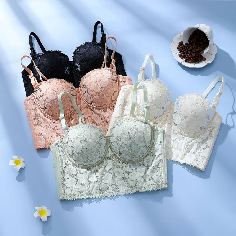 Sexy Underwear Rabbit Ears 6-breasted Retro Style Soft Underwire Fashion Women's Bra
Sexy Underwear Rabbit Ears 6-breasted Retro Style Soft Underwire Fashion Women's Bra