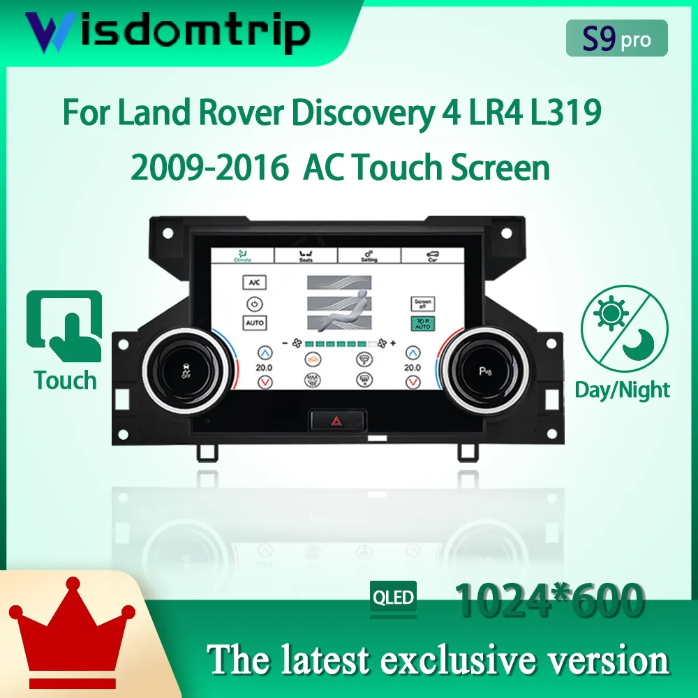 For Land Rover Discovery 4 L319 LR4 2009-2016 AC Air Conditioning Panel Climate Control LCD Screen HD Touch LCD Screen 1024*600
For Land Rover Discovery 4 L319 LR4 2009-2016 AC Air Conditioning Panel Climate Control LCD Screen HD Touch LCD Screen 1024*600