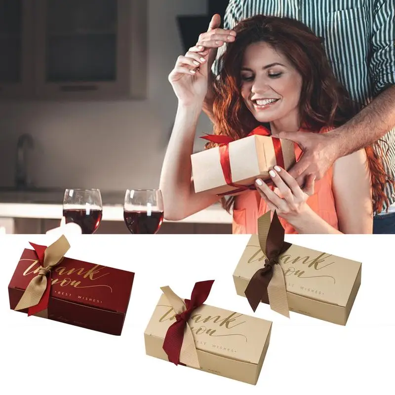Wedding Candy Boxes 10 pcs Elegant Favor Boxes with Ribbon Chic Wedding Favor Boxes Perfect for Wedding and Valentine Day Gifts
Wedding Candy Boxes 10 pcs Elegant Favor Boxes with Ribbon Chic Wedding Favor Boxes Perfect for Wedding and Valentine Day Gifts