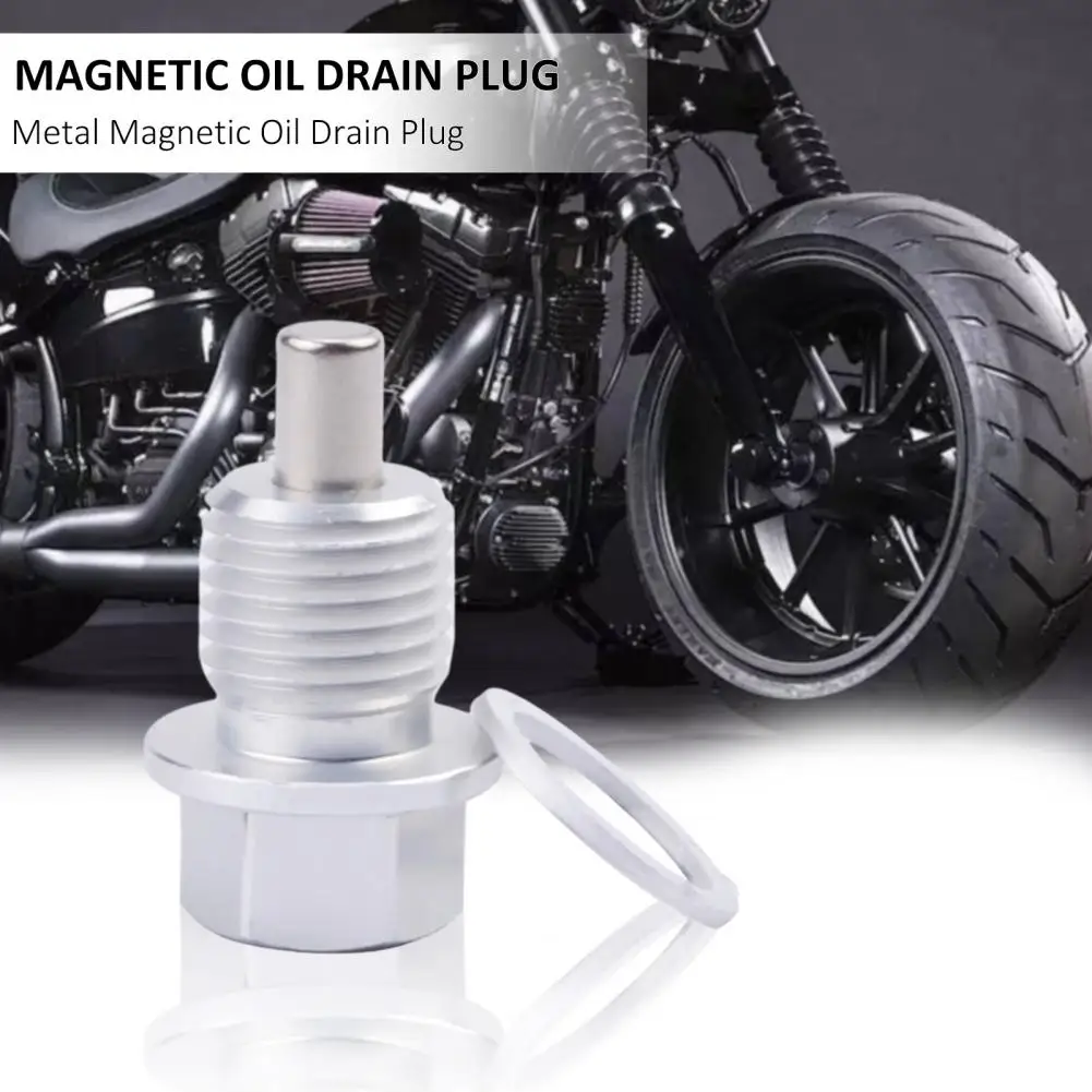 High Strength Oil Drain Screw High Strength Aluminum Alloy M14x1.5 Threaded Magnet Sump Drain Nut Bolt Gasket for Magnetic
High Strength Oil Drain Screw High Strength Aluminum Alloy M14x1.5 Threaded Magnet Sump Drain Nut Bolt Gasket for Magnetic