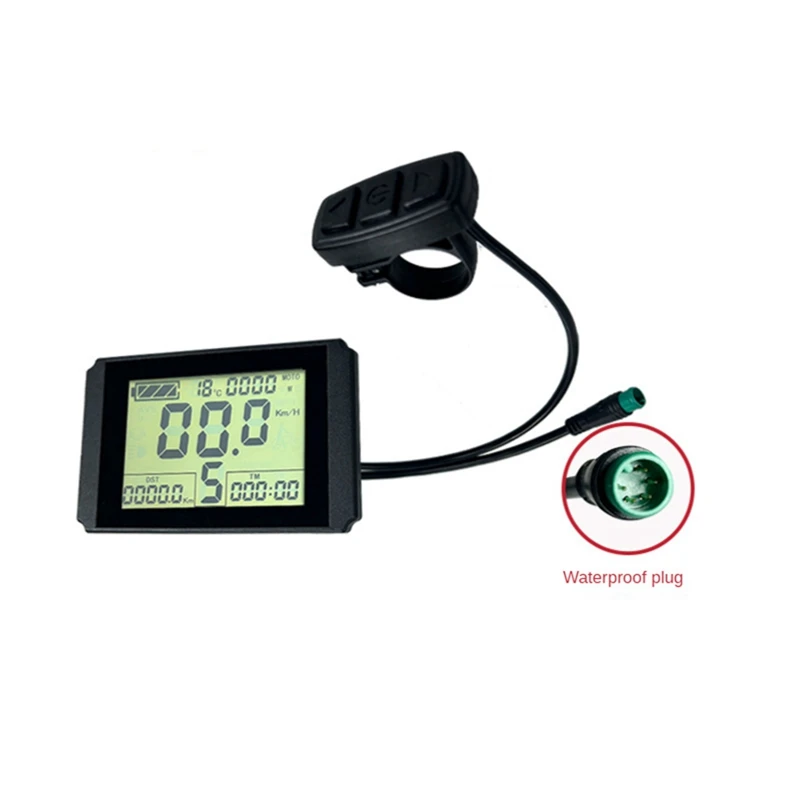 Дисплей KT-LCD10H, измеритель электровелосипеда с 5 контактами 24 В/36 В/48 В для фотоэлементов
Дисплей KT-LCD10H, измеритель электровелосипеда с 5 контактами 24 В/36 В/48 В для фотоэлементов