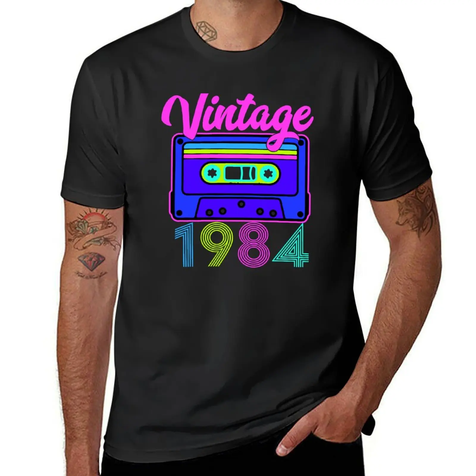 Birthday 1980 Generation with Cassette tape graphic birthday T-Shirt sports fans tops slim fit t shirts for men
Birthday 1980 Generation with Cassette tape graphic birthday T-Shirt sports fans tops slim fit t shirts for men
