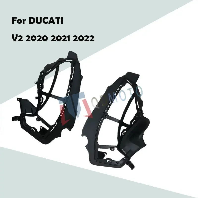 

For DUCATI V2 2020 2021 2022 Motorcycle Accessories Unpainted Body Left and Right Inside Middle Covers ABS Injection Fairing