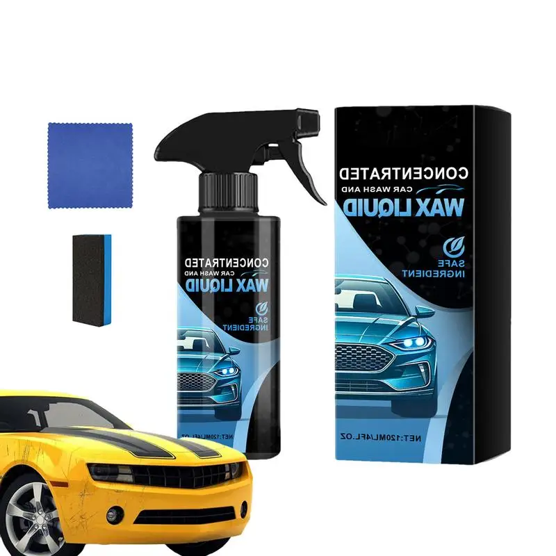 

Car Wash Cleaner 120ml Car Foam Cleaner Car Wash Kits Car Cleaning Supplies Stain Remover Car Paint Cleaner For Cars Trucks RVs