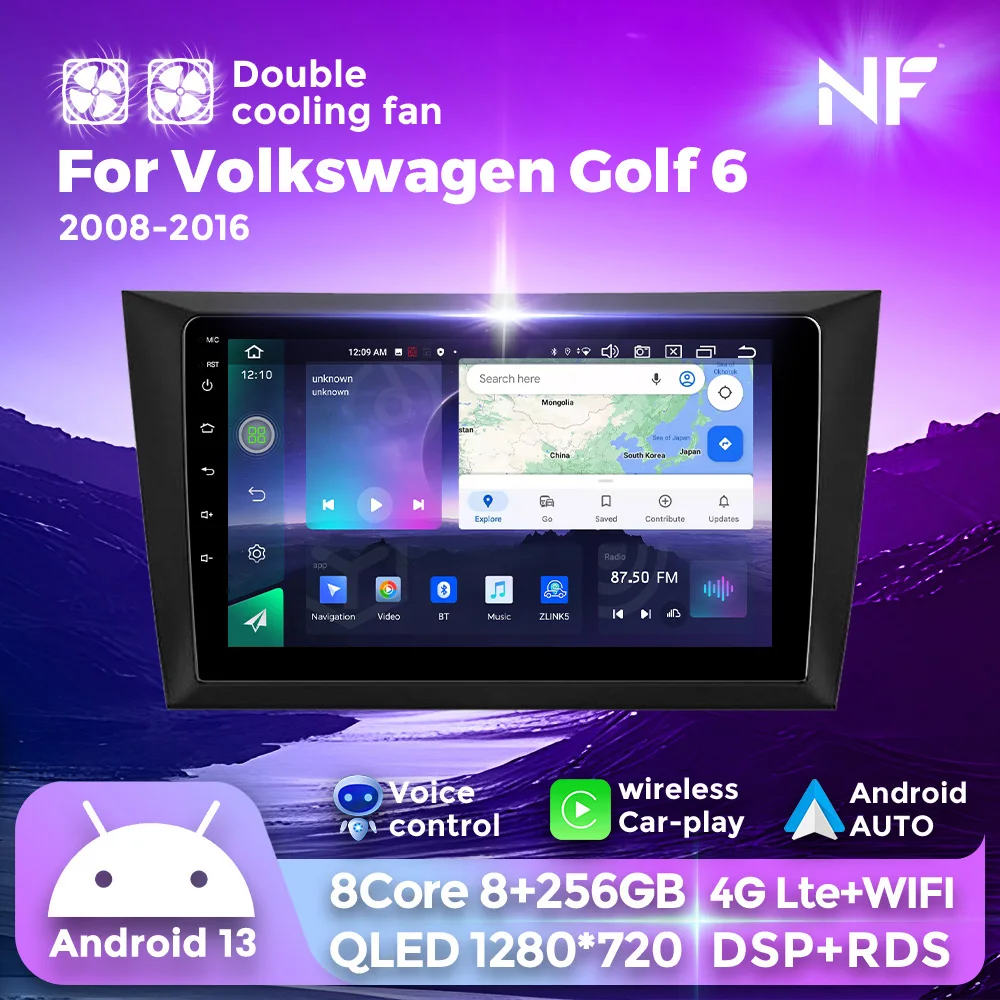 Car Radio Multimedia Player For Volkswagen Golf 6 2008 - 2016 Android Intelligent System Stereo Head Unit Navigation Bluetooth
Car Radio Multimedia Player For Volkswagen Golf 6 2008 - 2016 Android Intelligent System Stereo Head Unit Navigation Bluetooth