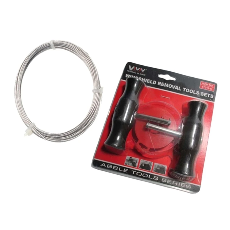 Car Windscreen Removal Tool Glass Cutting Wire + Ergonomic Nonslip Handles Basic Kits Easy to Use Universal
Car Windscreen Removal Tool Glass Cutting Wire + Ergonomic Nonslip Handles Basic Kits Easy to Use Universal
