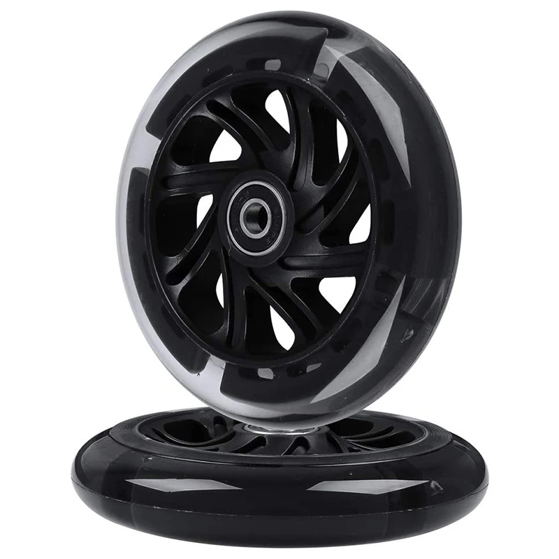 Детские светящиеся колеса 120 мм с подшипниками, передние/задние светодиодные мигающие колеса для скутера, черные, 1 пара
Детские светящиеся колеса 120 мм с подшипниками, передние/задние светодиодные мигающие колеса для скутера, черные, 1 пара