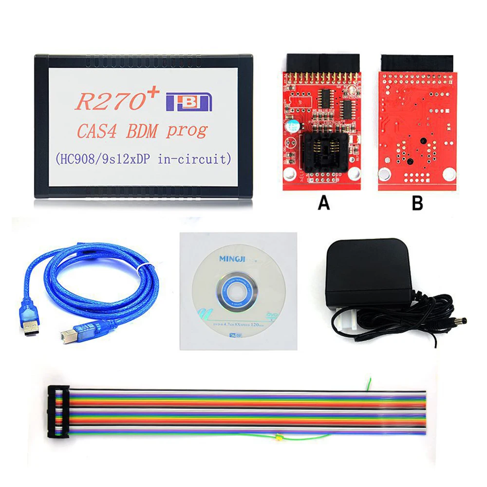 R270+ V1.20 Car CAS4 BDM Programmer For BMW 2001-2009 Auto Key Programmer Support M35080 Series
R270+ V1.20 Car CAS4 BDM Programmer For BMW 2001-2009 Auto Key Programmer Support M35080 Series