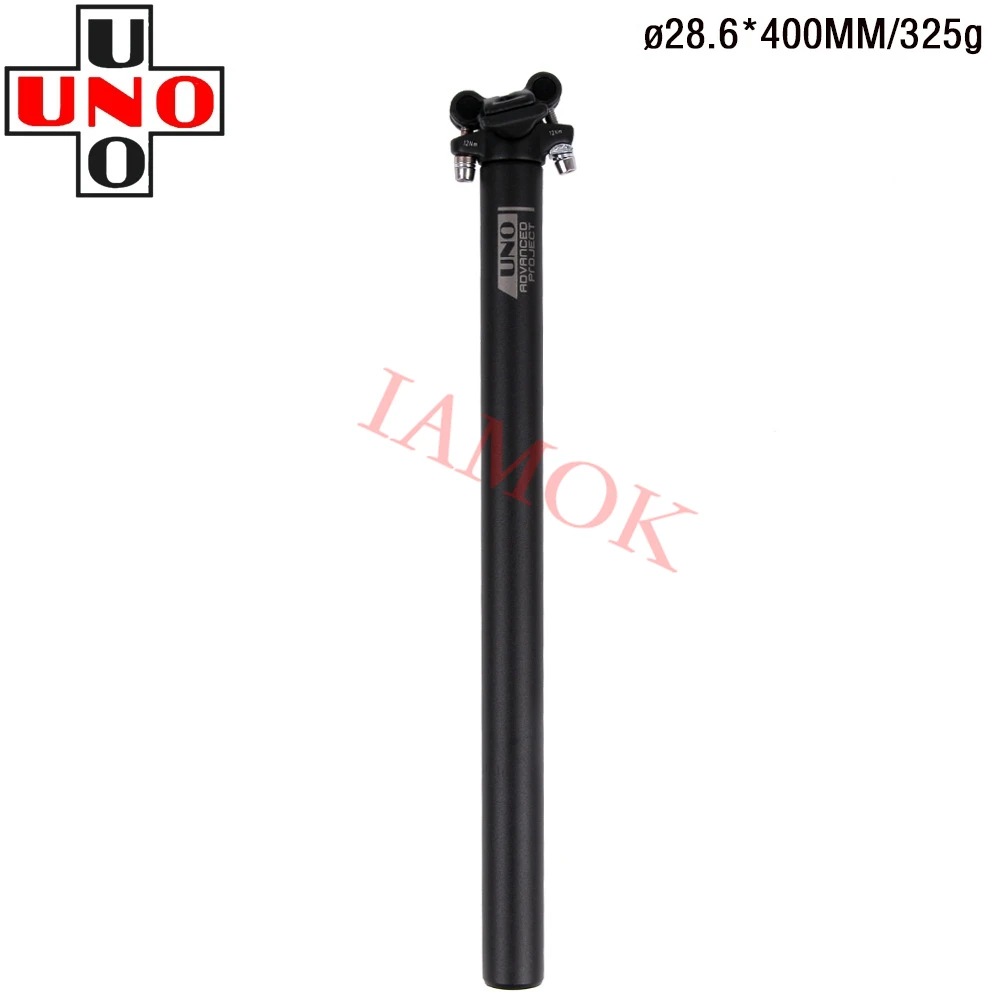UNO SP-368 Bicycle Seat Post 350/400mm Iamok Ultra Light Black/Silver 25.4/27.2/28.6/30.9/31.6mm Seatpost Bike Parts
UNO SP-368 Bicycle Seat Post 350/400mm Iamok Ultra Light Black/Silver 25.4/27.2/28.6/30.9/31.6mm Seatpost Bike Parts