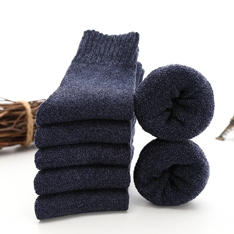 Thicken Wool Socks Men High Quality Towel Keep Warm Winter Socks Cotton Christmas Gift Socks for Man Thermal Size 38-45
Thicken Wool Socks Men High Quality Towel Keep Warm Winter Socks Cotton Christmas Gift Socks for Man Thermal Size 38-45