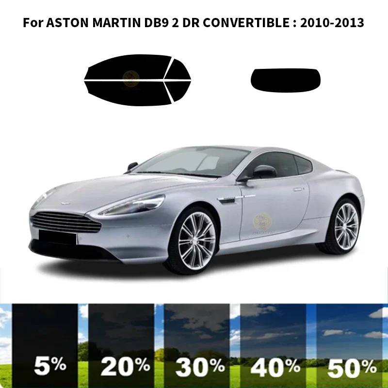 Precut nanoceramics car UV Window Tint Kit Automotive Window Film For ASTON MARTIN DB9 2 DR CONVERTIBLE 2010-2013
Precut nanoceramics car UV Window Tint Kit Automotive Window Film For ASTON MARTIN DB9 2 DR CONVERTIBLE 2010-2013