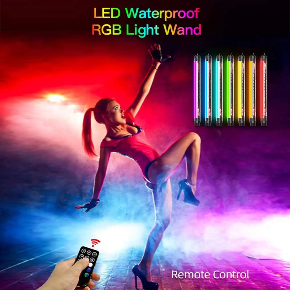 

LUXCEO P7 RGB Pro Waterproof Light Wand P7RGB Handheld 3000K/5750K Colorful Ice Stick LED Video Light Colorful Remote Control