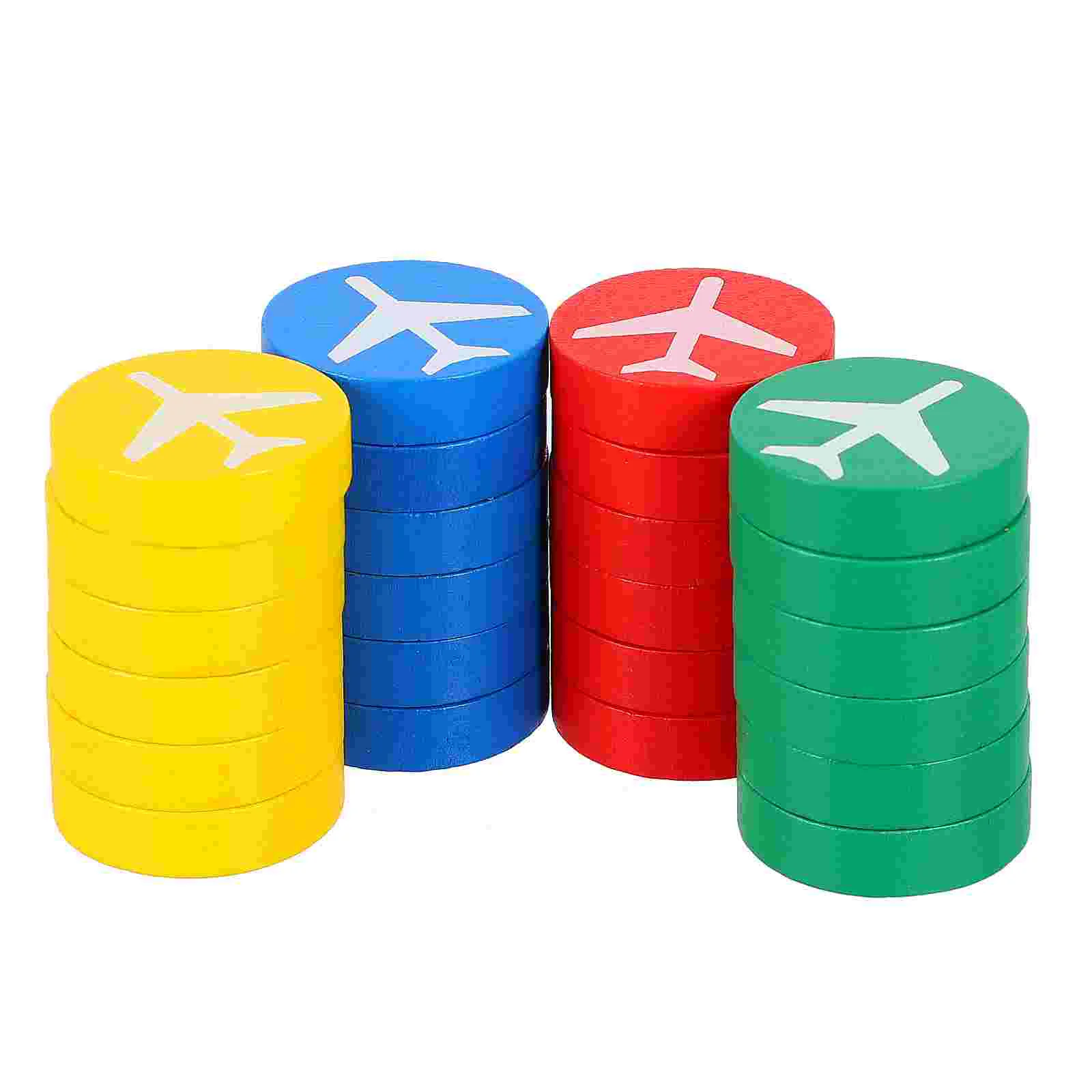 24 Pcs Piece Valintes Gifts for Kids Educational Flying Chess Toy Round Game Colorful Wood Sturdy
24 Pcs Piece Valintes Gifts for Kids Educational Flying Chess Toy Round Game Colorful Wood Sturdy