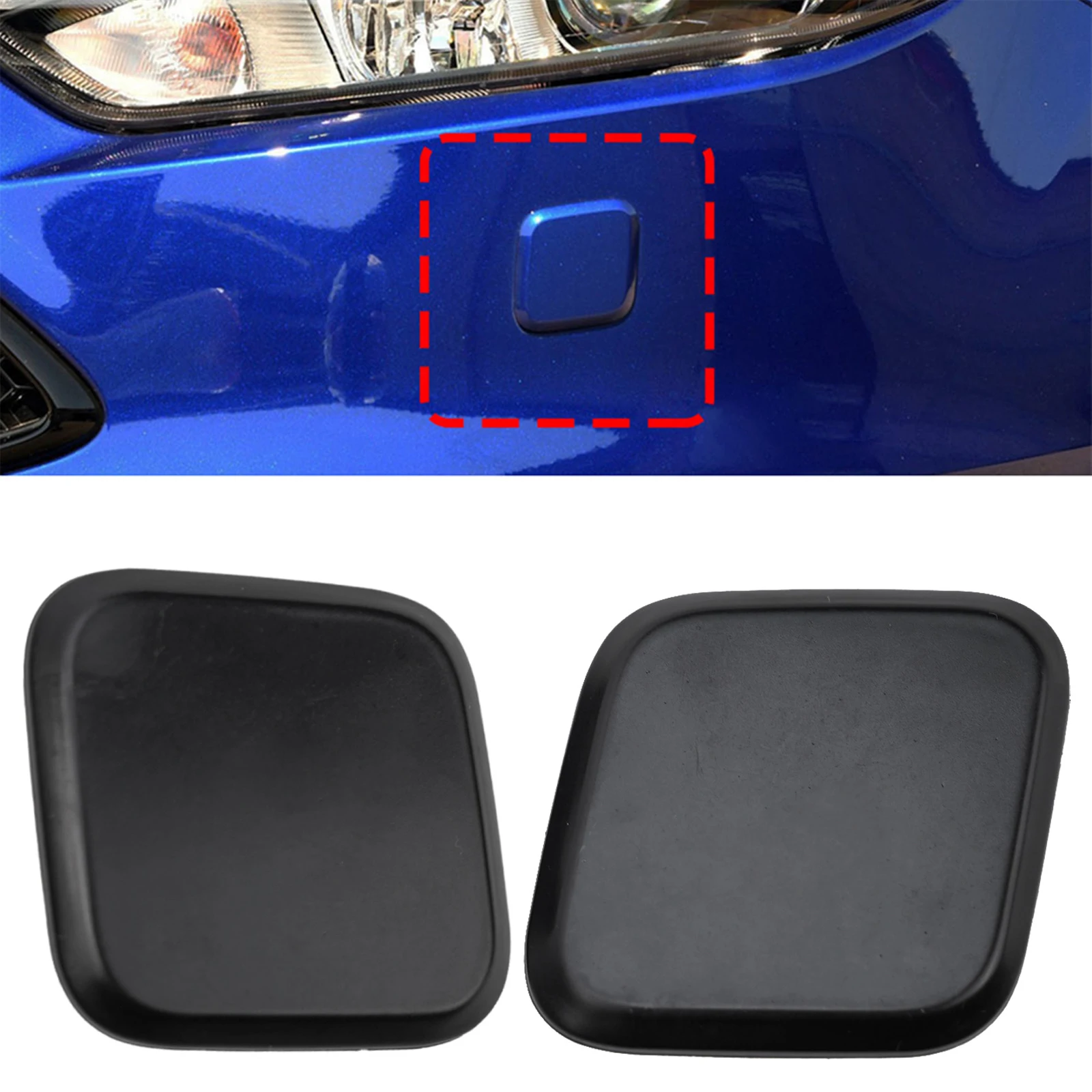 Auto Front Bumper Headlight Washer Nozzle Spray Jet Cover Cap Fit For Ford Focus 2015-2018 Headlight Washer Jet Cover
Auto Front Bumper Headlight Washer Nozzle Spray Jet Cover Cap Fit For Ford Focus 2015-2018 Headlight Washer Jet Cover