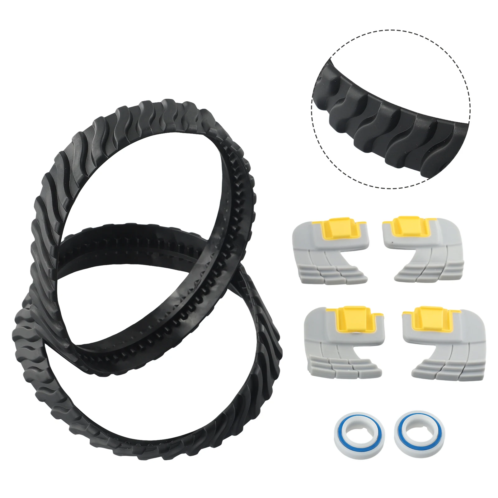 Keep Your Pool Cleansed with MX8/MX6 Tune Up Kit Including R0526100 Tyre Track R0527000 Bearing and R0714400 Scrubbing Brush
Keep Your Pool Cleansed with MX8/MX6 Tune Up Kit Including R0526100 Tyre Track R0527000 Bearing and R0714400 Scrubbing Brush