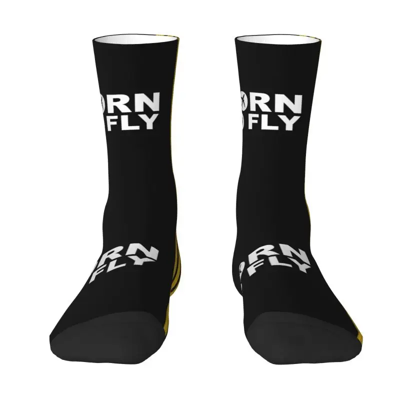 Cute Born To Fly Captain Stripes Flight Pilot Socks Women Men Warm 3D Printed Aviation Aviator Airplane Basketball Sports Socks
Cute Born To Fly Captain Stripes Flight Pilot Socks Women Men Warm 3D Printed Aviation Aviator Airplane Basketball Sports Socks