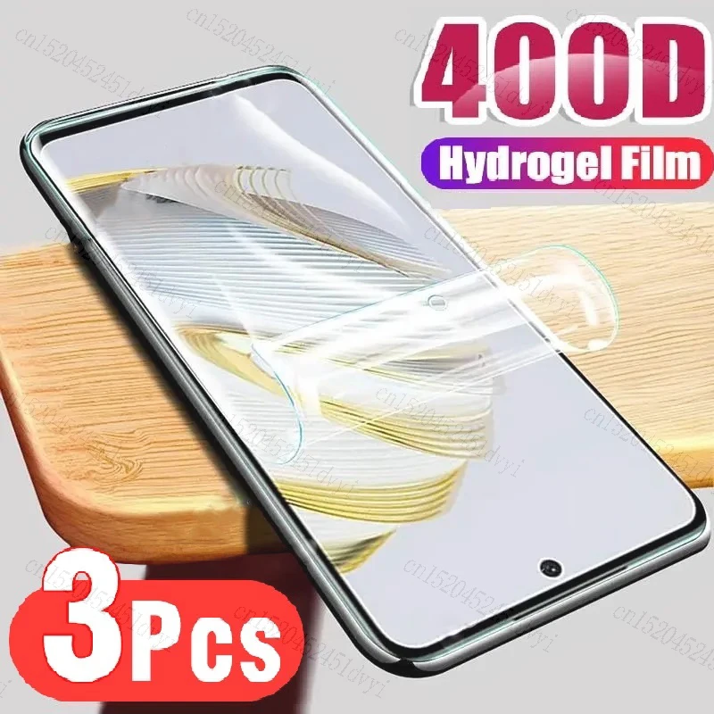 

3PCS For Huawei Nova 11 11i 10z 9 8i 10 SE Youth Y71 Y91 Y60 Y61 Y70 Plus Y90 P50 Mate 50 Full Screen Protector Hydrogel Film