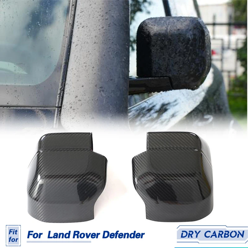 Car Side Mirror Covers Dry Carbon For Land Rover Defender 110 Utility 4-Door 2020-2023 Racing Add On Rearview Mirror Caps Shell
Car Side Mirror Covers Dry Carbon For Land Rover Defender 110 Utility 4-Door 2020-2023 Racing Add On Rearview Mirror Caps Shell