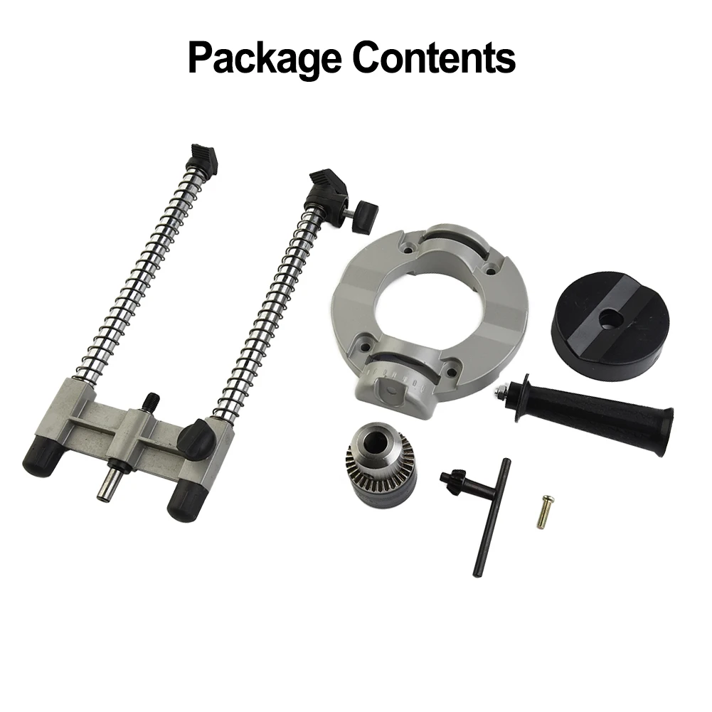 1.5-13mm Steel Stand Drilling Guide 140*290mm Bracket Guide Pipe 90° Adjustable Angle Removeable Handle Power Tool Accessories
1.5-13mm Steel Stand Drilling Guide 140*290mm Bracket Guide Pipe 90° Adjustable Angle Removeable Handle Power Tool Accessories